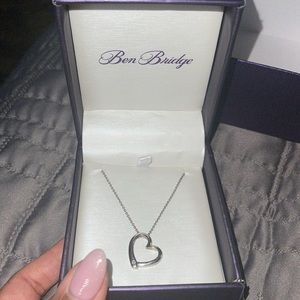 Ben Bridges Asymmetrical Heart Necklace